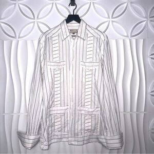 Bohio Button Down Shirt w Pockets and French Cuffs